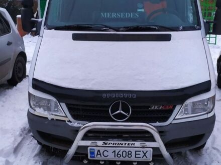 Білий Мерседес Sprinter, об'ємом двигуна 2.15 л та пробігом 498 тис. км за 7000 $, фото 1 на Automoto.ua