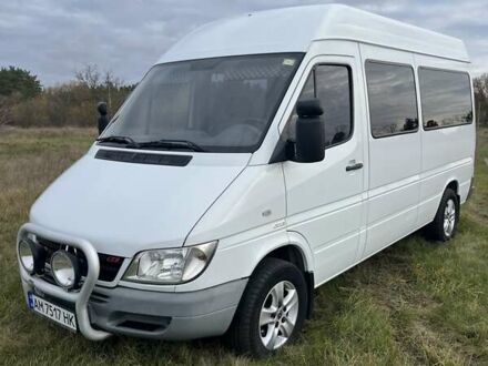 Мерседес Sprinter 2005 у Житомирі на Automoto.ua Білий Мерседес Sprinter, об'ємом двигуна 2.1 л та пробігом 225 тис. км за 12350 $, фото 1 на Automoto.ua