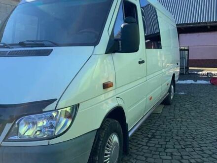 Білий Мерседес Sprinter, об'ємом двигуна 2.7 л та пробігом 572 тис. км за 10500 $, фото 1 на Automoto.ua