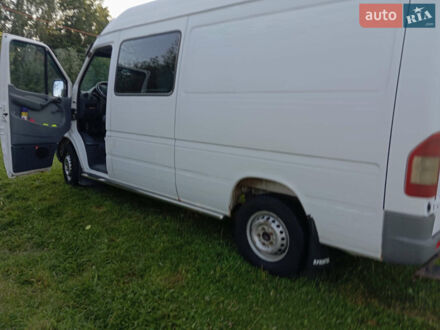 Белый Мерседес Sprinter, объемом двигателя 2.2 л и пробегом 590 тыс. км за 7700 $, фото 1 на Automoto.ua