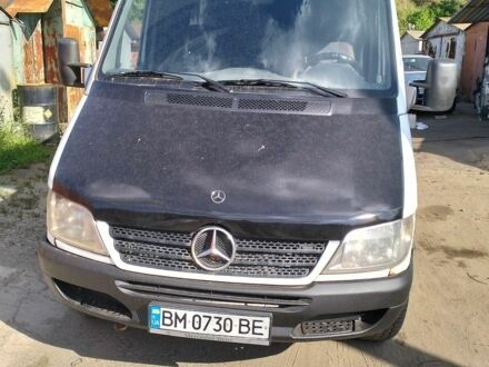 Белый Мерседес Sprinter, объемом двигателя 2.2 л и пробегом 800 тыс. км за 3500 $, фото 1 на Automoto.ua