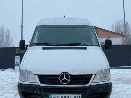 Білий Мерседес Sprinter, об'ємом двигуна 2.2 л та пробігом 850 тис. км за 6000 $, фото 1 на Automoto.ua
