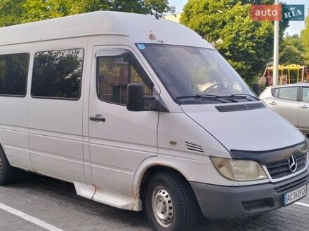Белый Мерседес Sprinter, объемом двигателя 2.2 л и пробегом 340 тыс. км за 7500 $, фото 1 на Automoto.ua