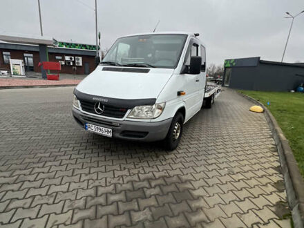 Білий Мерседес Sprinter, об'ємом двигуна 2.7 л та пробігом 607 тис. км за 16200 $, фото 1 на Automoto.ua