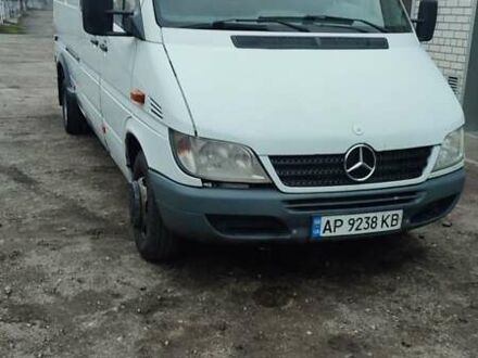 Белый Мерседес Sprinter, объемом двигателя 2.15 л и пробегом 430 тыс. км за 10700 $, фото 1 на Automoto.ua