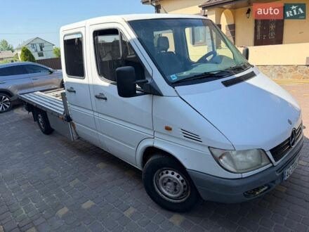 Белый Мерседес Sprinter, объемом двигателя 2.69 л и пробегом 460 тыс. км за 11300 $, фото 1 на Automoto.ua