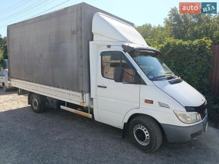 Білий Мерседес Sprinter, об'ємом двигуна 2.2 л та пробігом 600 тис. км за 9900 $, фото 1 на Automoto.ua