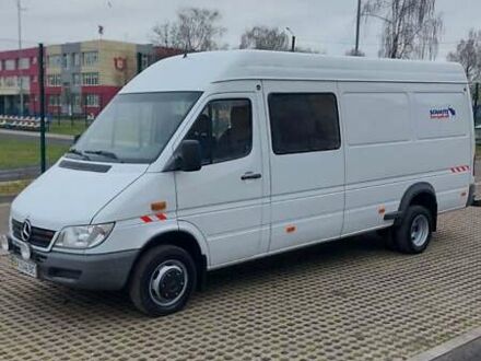 Белый Мерседес Sprinter, объемом двигателя 2.7 л и пробегом 538 тыс. км за 16999 $, фото 1 на Automoto.ua