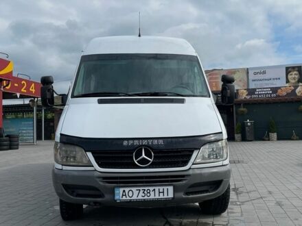 Белый Мерседес Sprinter, объемом двигателя 2.69 л и пробегом 8 тыс. км за 9500 $, фото 1 на Automoto.ua