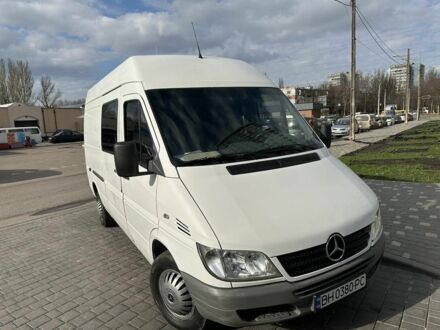 Білий Мерседес Sprinter, об'ємом двигуна 2.2 л та пробігом 54 тис. км за 7500 $, фото 1 на Automoto.ua