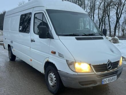 Білий Мерседес Sprinter, об'ємом двигуна 2.2 л та пробігом 435 тис. км за 5300 $, фото 1 на Automoto.ua