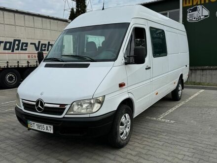 Білий Мерседес Sprinter, об'ємом двигуна 2.2 л та пробігом 273 тис. км за 7999 $, фото 1 на Automoto.ua