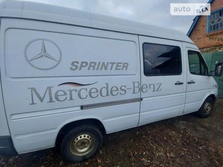 Белый Мерседес Sprinter, объемом двигателя 2.15 л и пробегом 487 тыс. км за 6700 $, фото 1 на Automoto.ua