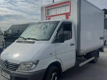 Белый Мерседес Sprinter, объемом двигателя 2.15 л и пробегом 202 тыс. км за 8800 $, фото 1 на Automoto.ua