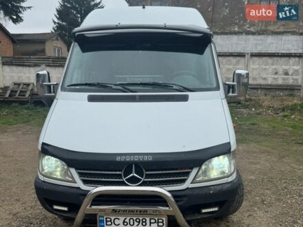 Білий Мерседес Sprinter, об'ємом двигуна 2.69 л та пробігом 800 тис. км за 12500 $, фото 1 на Automoto.ua