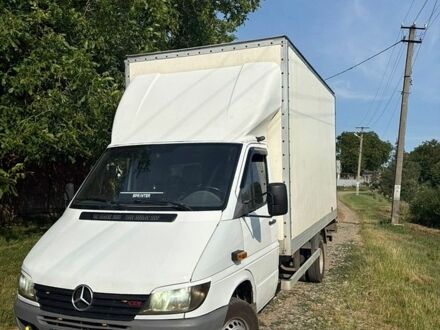 Білий Мерседес Sprinter, об'ємом двигуна 2.1 л та пробігом 55 тис. км за 14900 $, фото 1 на Automoto.ua