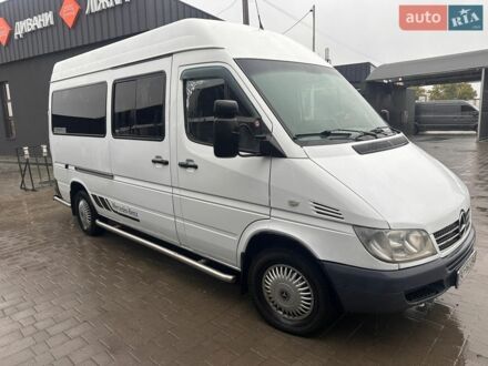 Белый Мерседес Sprinter, объемом двигателя 2.1 л и пробегом 600 тыс. км за 7600 $, фото 1 на Automoto.ua