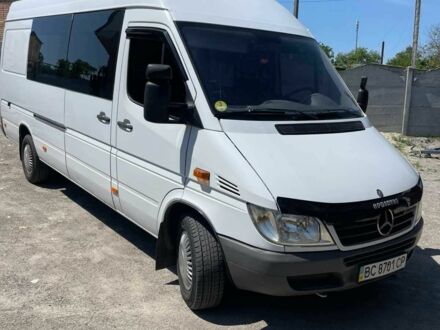 Білий Мерседес Sprinter, об'ємом двигуна 2.2 л та пробігом 2 тис. км за 12500 $, фото 1 на Automoto.ua