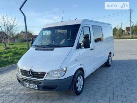 Білий Мерседес Sprinter, об'ємом двигуна 2.2 л та пробігом 554 тис. км за 9800 $, фото 1 на Automoto.ua