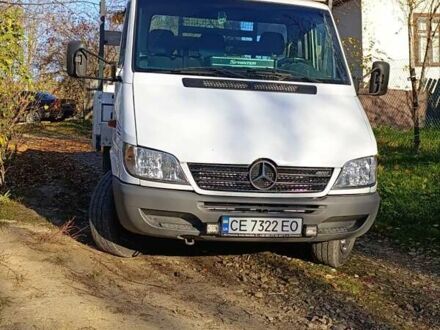 Мерседес Sprinter 2005 в Черновцах на Automoto.ua Белый Мерседес Sprinter, объемом двигателя 2.15 л и пробегом 380 тыс. км за 10300 $, фото 1 на Automoto.ua