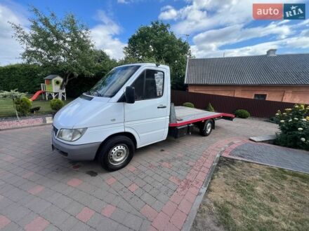 Білий Мерседес Sprinter, об'ємом двигуна 2.69 л та пробігом 600 тис. км за 9900 $, фото 1 на Automoto.ua