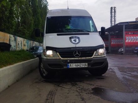 Белый Мерседес Sprinter, объемом двигателя 2.7 л и пробегом 540 тыс. км за 7000 $, фото 1 на Automoto.ua