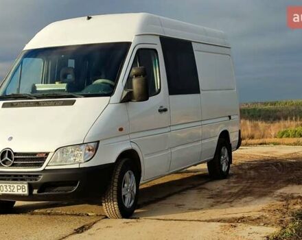 Білий Мерседес Sprinter, об'ємом двигуна 2.69 л та пробігом 75 тис. км за 6900 $, фото 1 на Automoto.ua