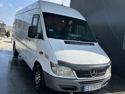 Мерседес Sprinter 2005 в Хотине на Automoto.ua Белый Мерседес Sprinter, объемом двигателя 2.1 л и пробегом 584 тыс. км за 10500 $, фото 1 на Automoto.ua