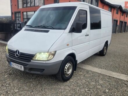 Белый Мерседес Sprinter, объемом двигателя 2.15 л и пробегом 307 тыс. км за 6200 $, фото 1 на Automoto.ua