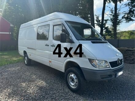 Белый Мерседес Sprinter, объемом двигателя 2.2 л и пробегом 350 тыс. км за 18000 $, фото 1 на Automoto.ua