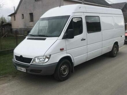 Белый Мерседес Sprinter, объемом двигателя 0 л и пробегом 380 тыс. км за 8000 $, фото 1 на Automoto.ua