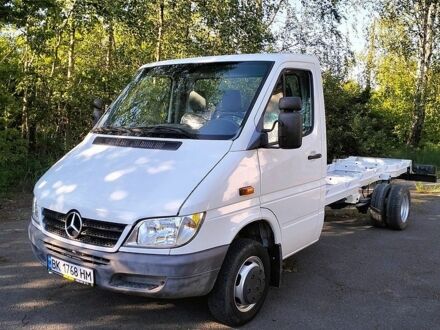Белый Мерседес Sprinter, объемом двигателя 2.4 л и пробегом 322 тыс. км за 17500 $, фото 1 на Automoto.ua
