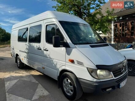 Білий Мерседес Sprinter, об'ємом двигуна 2.7 л та пробігом 128 тис. км за 12500 $, фото 1 на Automoto.ua
