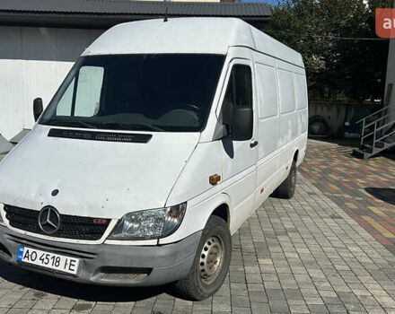 Білий Мерседес Sprinter, об'ємом двигуна 2.1 л та пробігом 473 тис. км за 7500 $, фото 1 на Automoto.ua
