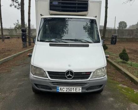 Білий Мерседес Sprinter, об'ємом двигуна 2.69 л та пробігом 725 тис. км за 12200 $, фото 1 на Automoto.ua