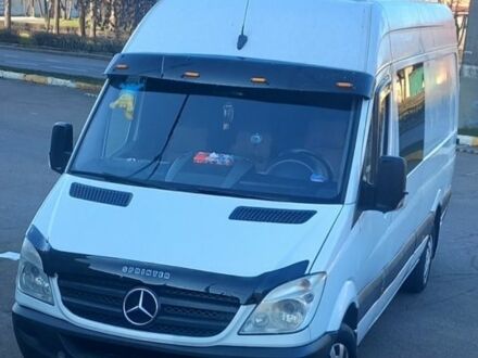 Белый Мерседес Sprinter, объемом двигателя 2.1 л и пробегом 1000 тыс. км за 14000 $, фото 1 на Automoto.ua