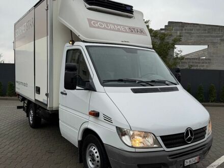Белый Мерседес Sprinter, объемом двигателя 2.2 л и пробегом 182 тыс. км за 15000 $, фото 1 на Automoto.ua