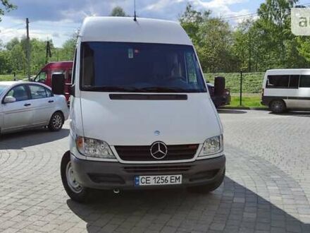 Белый Мерседес Sprinter, объемом двигателя 2.2 л и пробегом 122 тыс. км за 16000 $, фото 1 на Automoto.ua