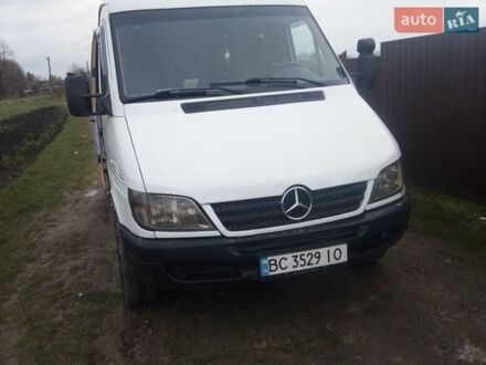 Білий Мерседес Sprinter, об'ємом двигуна 2.15 л та пробігом 635 тис. км за 6200 $, фото 1 на Automoto.ua