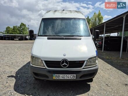 Белый Мерседес Sprinter, объемом двигателя 2.7 л и пробегом 435 тыс. км за 7100 $, фото 1 на Automoto.ua
