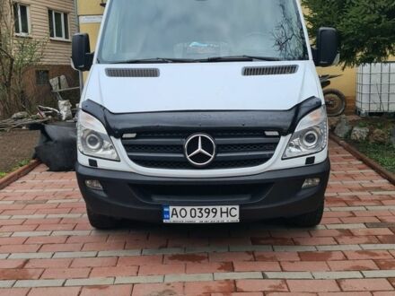 Білий Мерседес Sprinter, об'ємом двигуна 2.15 л та пробігом 100 тис. км за 14500 $, фото 1 на Automoto.ua