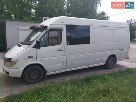 Білий Мерседес Sprinter, об'ємом двигуна 2.15 л та пробігом 530 тис. км за 7200 $, фото 1 на Automoto.ua