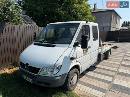 Білий Мерседес Sprinter, об'ємом двигуна 2.15 л та пробігом 600 тис. км за 12500 $, фото 1 на Automoto.ua