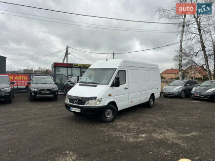 Белый Мерседес Sprinter, объемом двигателя 2.15 л и пробегом 600 тыс. км за 10750 $, фото 1 на Automoto.ua