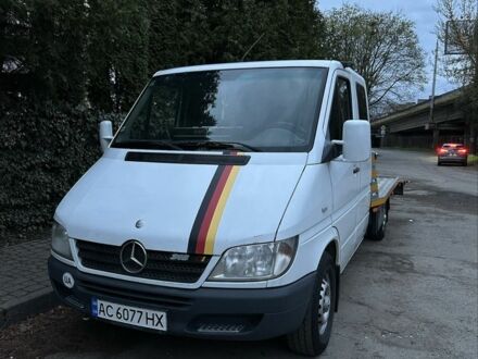 Білий Мерседес Sprinter, об'ємом двигуна 2.1 л та пробігом 377 тис. км за 13500 $, фото 1 на Automoto.ua