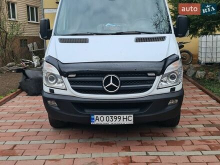 Белый Мерседес Sprinter, объемом двигателя 2.15 л и пробегом 100 тыс. км за 14500 $, фото 1 на Automoto.ua