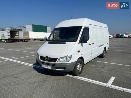 Белый Мерседес Sprinter, объемом двигателя 2.1 л и пробегом 449 тыс. км за 8500 $, фото 1 на Automoto.ua