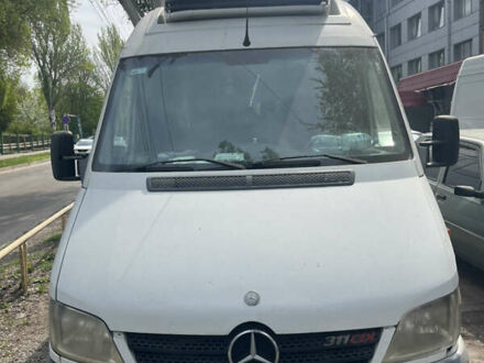 Білий Мерседес Sprinter, об'ємом двигуна 2.15 л та пробігом 504 тис. км за 4600 $, фото 1 на Automoto.ua