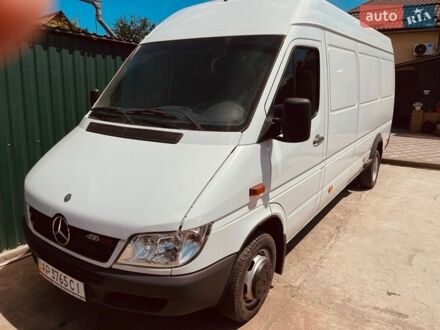Белый Мерседес Sprinter, объемом двигателя 2.69 л и пробегом 420 тыс. км за 18500 $, фото 1 на Automoto.ua