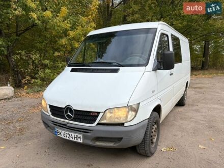 Білий Мерседес Sprinter, об'ємом двигуна 2.15 л та пробігом 520 тис. км за 5799 $, фото 1 на Automoto.ua